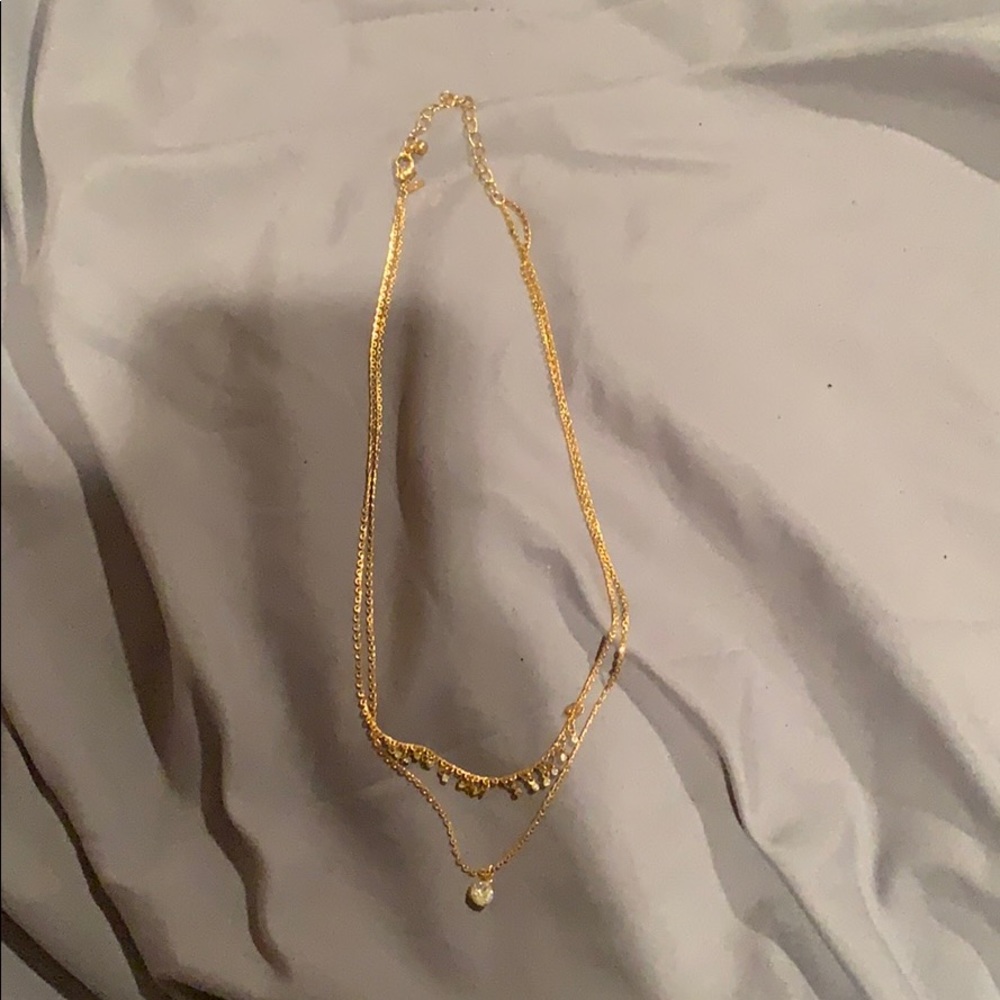 Gold necklace